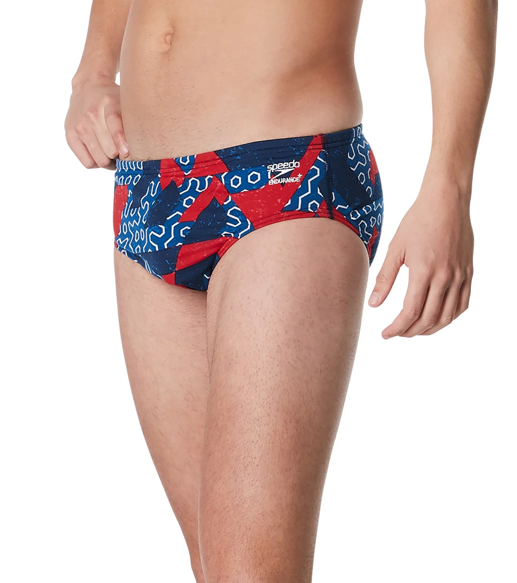 Speedo Men's Ruse Blocks Brief Swimsuit - Image 35
