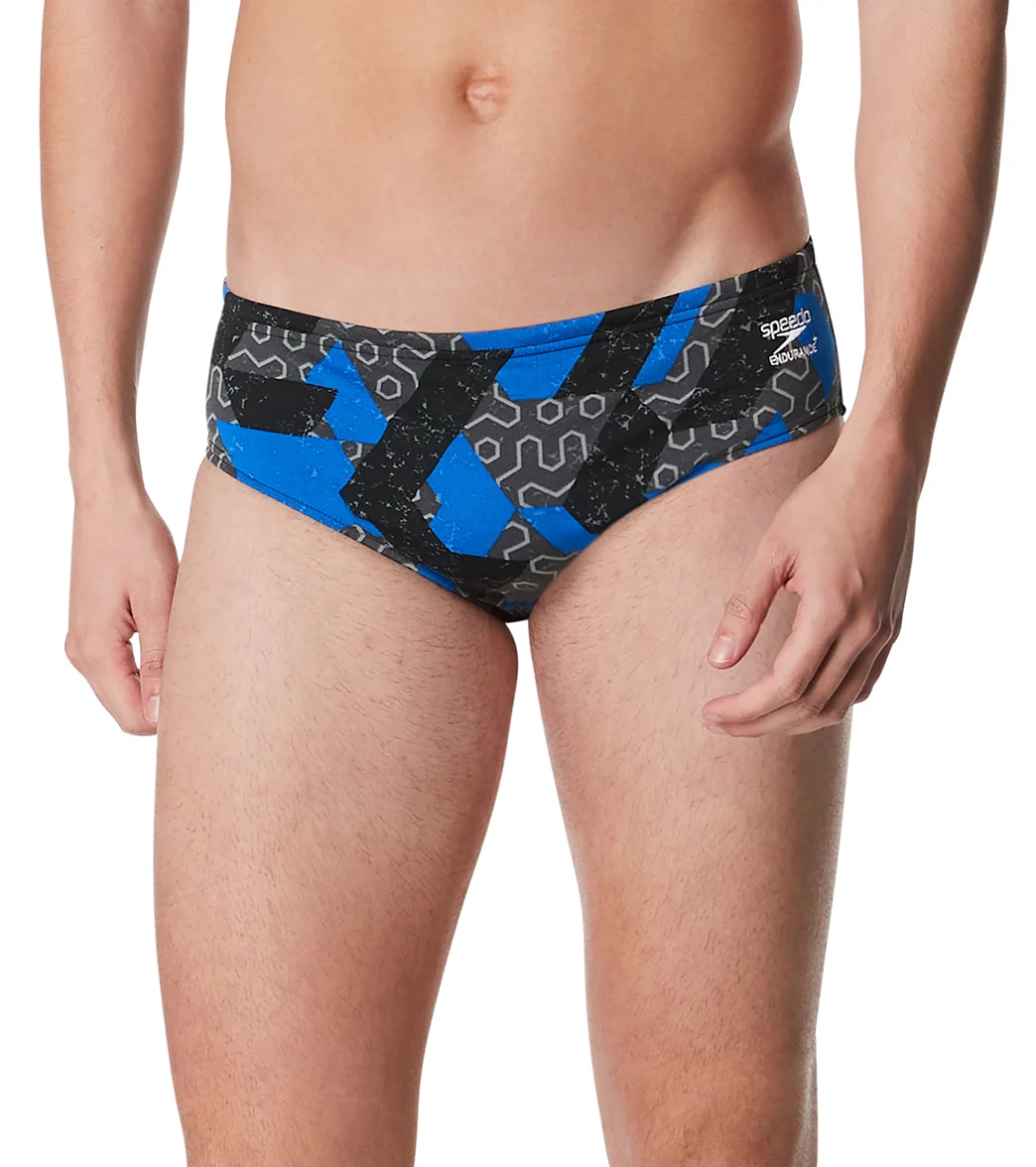 Speedo Men's Ruse Blocks Brief Swimsuit - Image 39