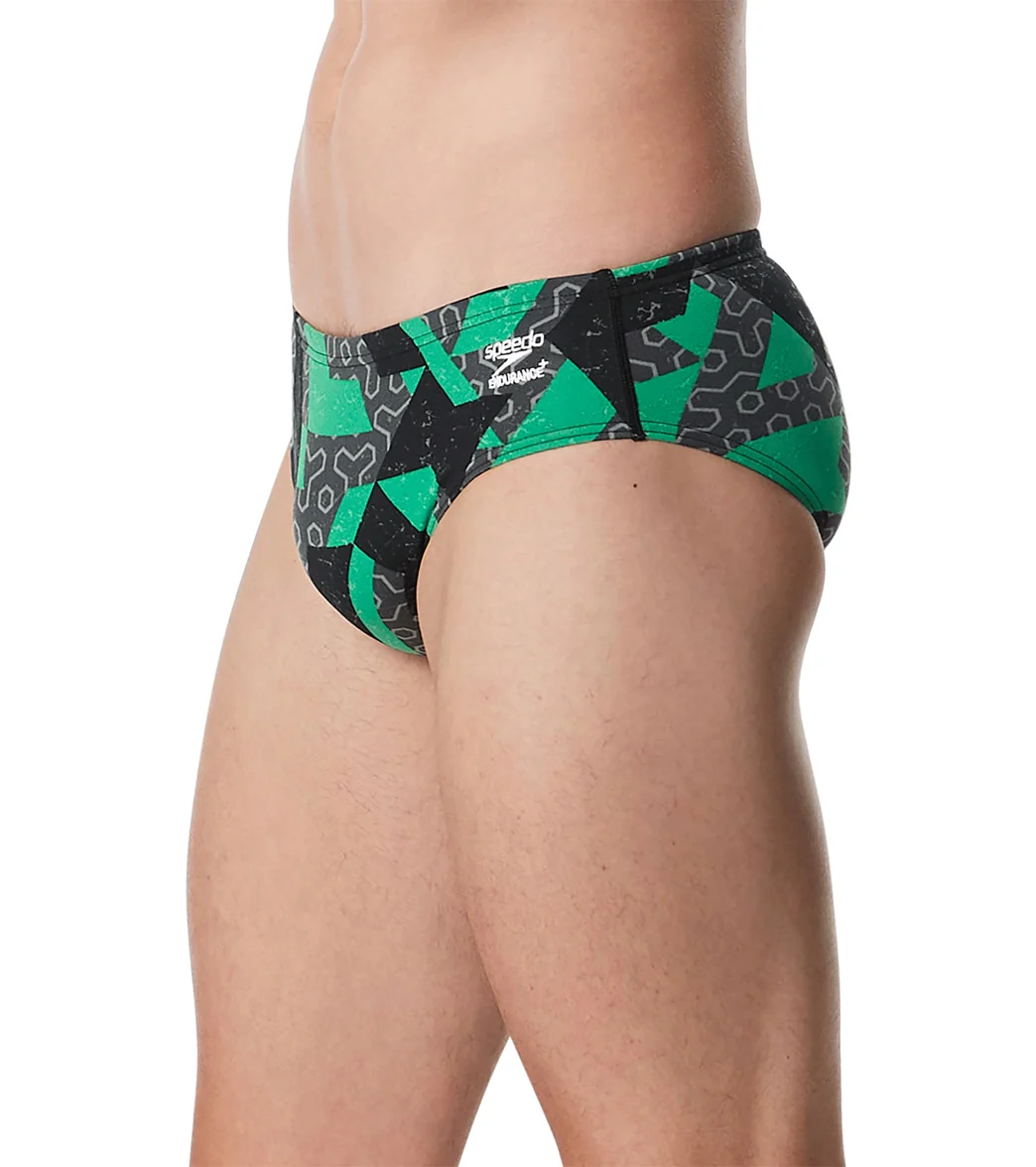 Speedo Men's Ruse Blocks Brief Swimsuit - Image 4