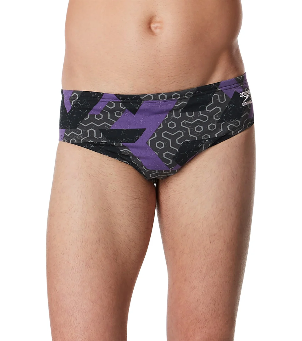 Speedo Men's Ruse Blocks Brief Swimsuit - Image 7