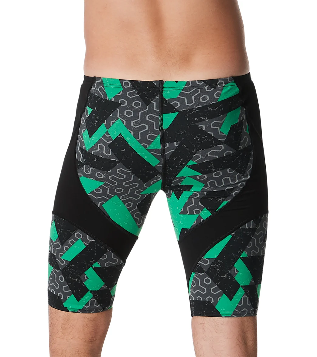 Speedo Men's Ruse Blocks Jammer Swimsuit - Image 36