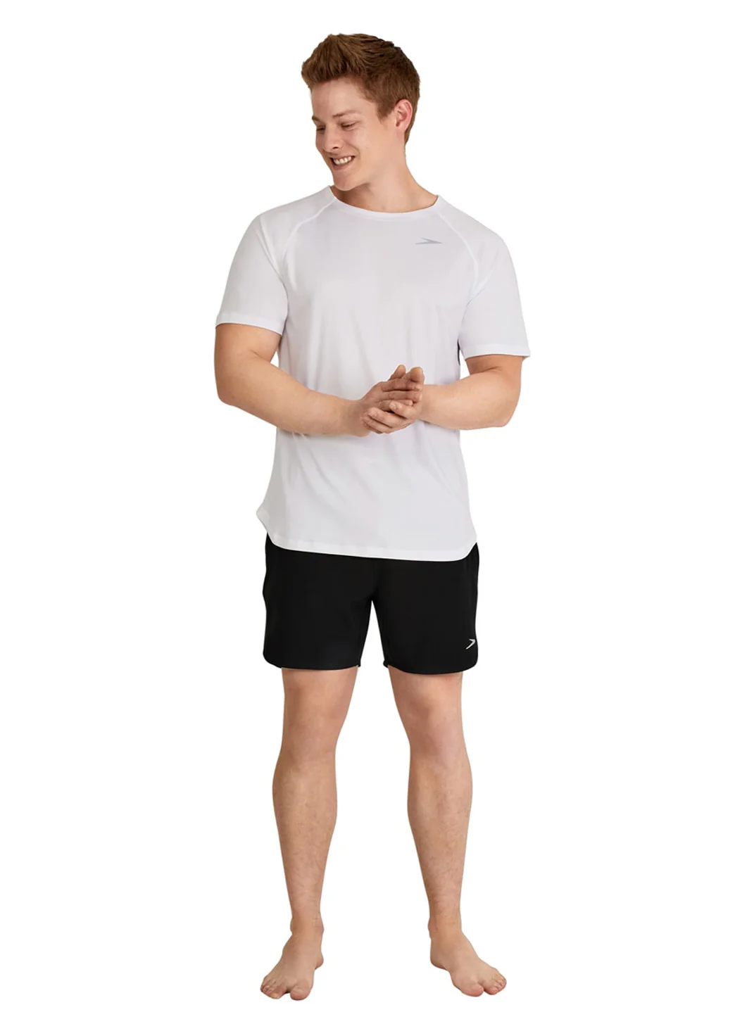 Speedo Men's Short Sleeve Swim Shirt - Image 23