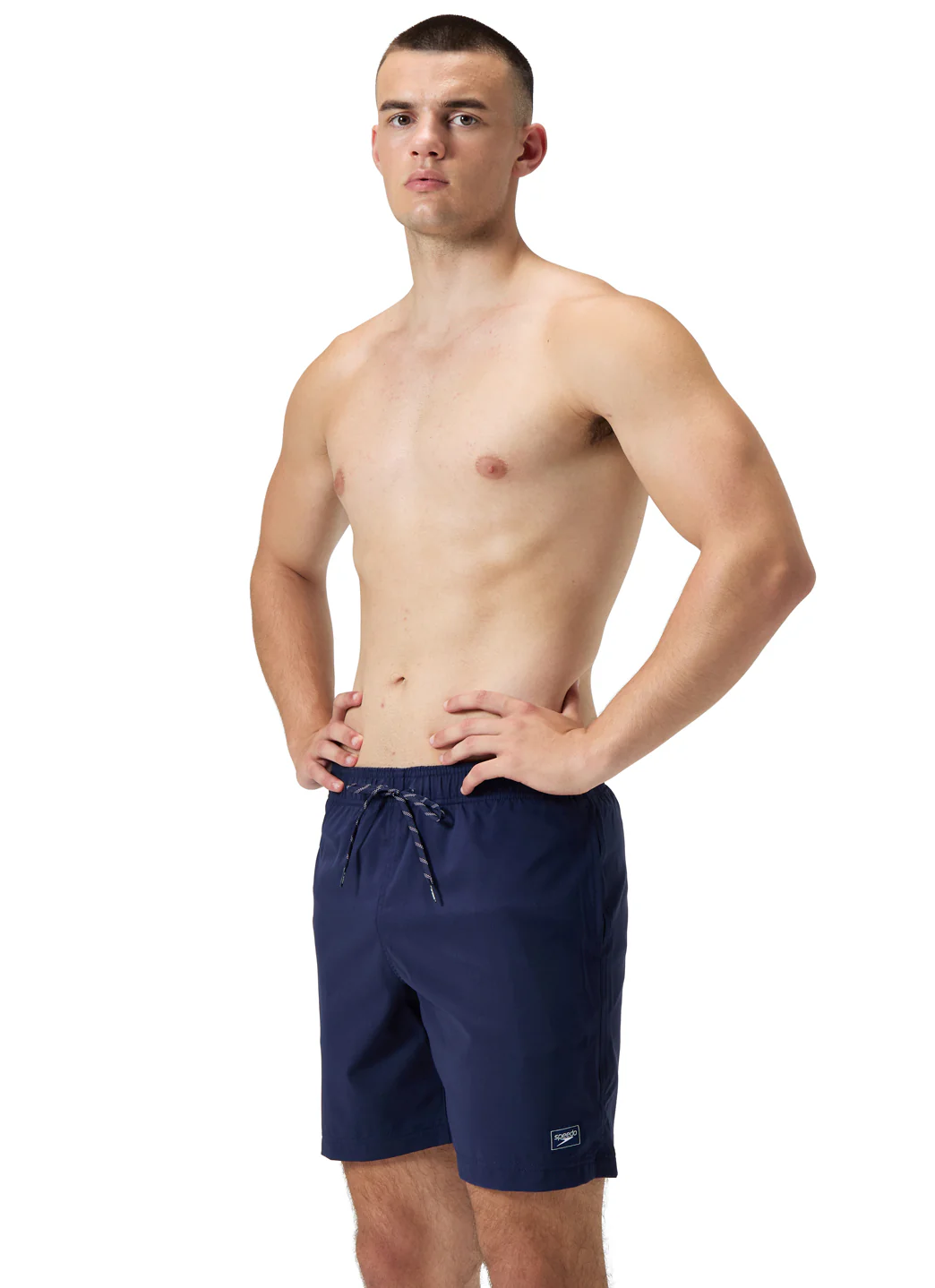 Speedo Men's Solid Redondo 18" Volley Swim Trunks - Image 10