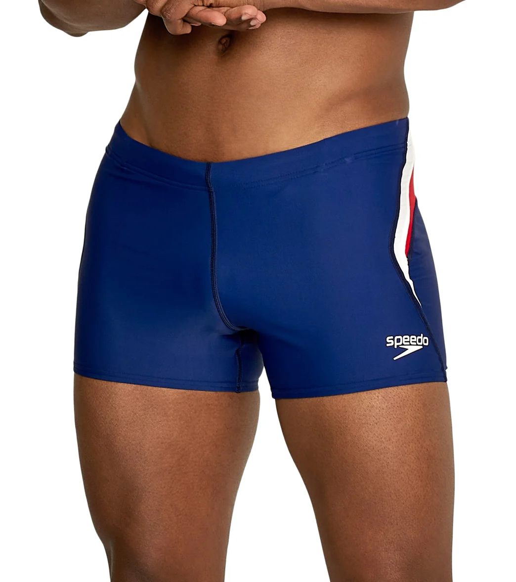 Speedo Men's Splice Square Leg Swimsuit - Image 14