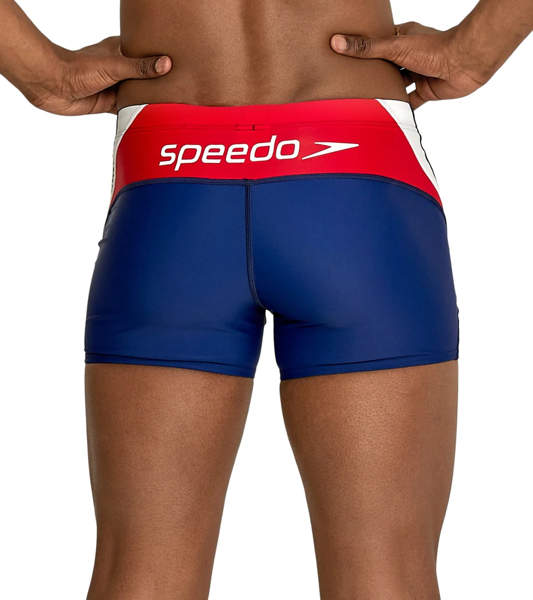 Speedo Men's Splice Square Leg Swimsuit - Image 16