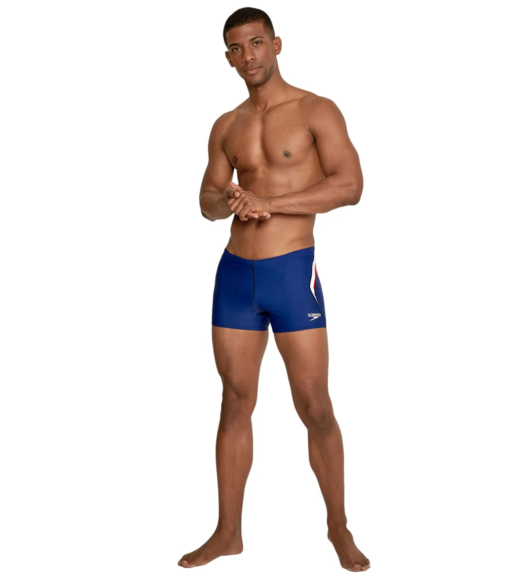 Speedo Men's Splice Square Leg Swimsuit - Image 17