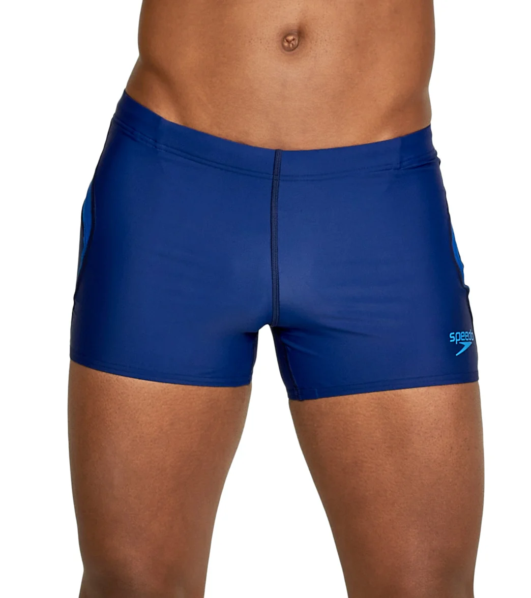 Speedo Men's Splice Square Leg Swimsuit - Image 25
