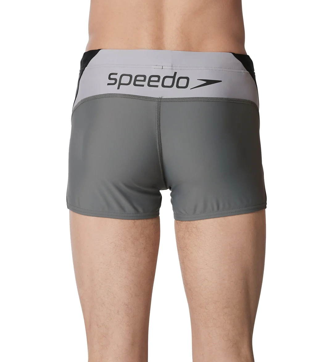 Speedo Men's Splice Square Leg Swimsuit - Image 28