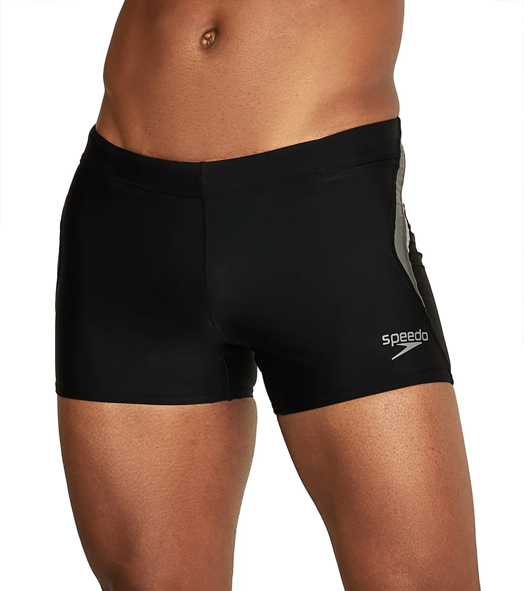 Speedo Men's Splice Square Leg Swimsuit - Image 7