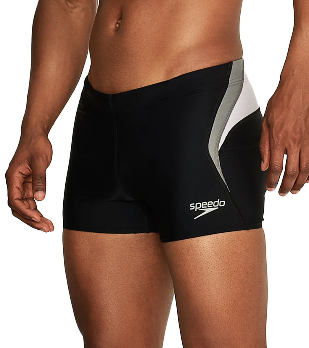 Speedo Men's Splice Square Leg Swimsuit - Image 8