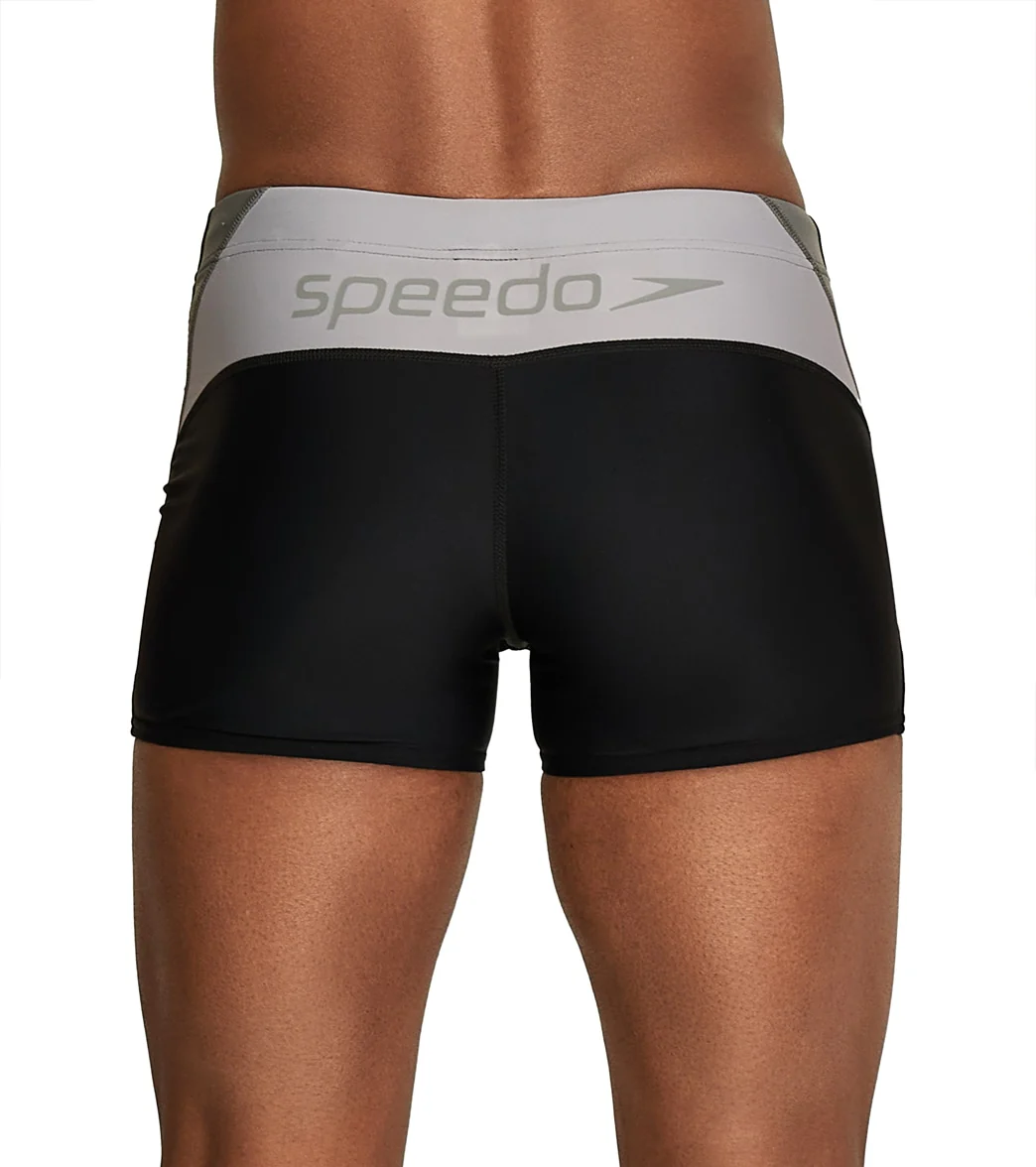 Speedo Men's Splice Square Leg Swimsuit - Image 9