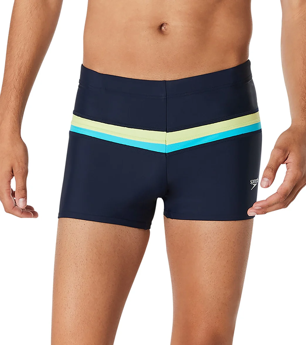 Speedo Men's Splice Square Leg Swimsuit - Image 13