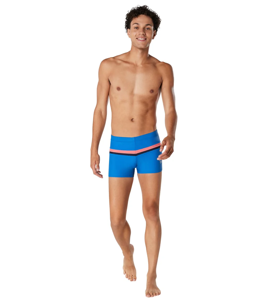 Speedo Men's Splice Square Leg Swimsuit - Image 4