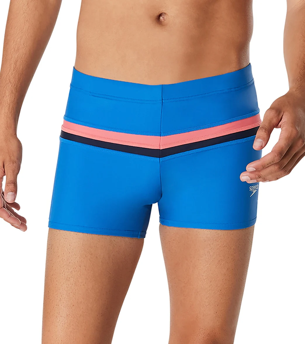 Speedo Men's Splice Square Leg Swimsuit - Image 6