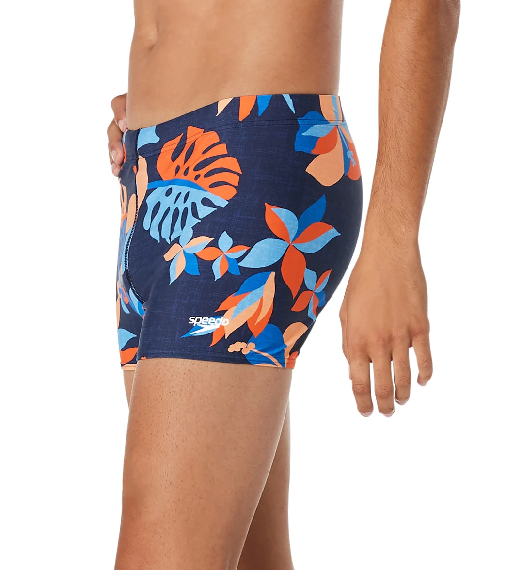 Speedo Men's Splice Square Leg Swimsuit - Image 8