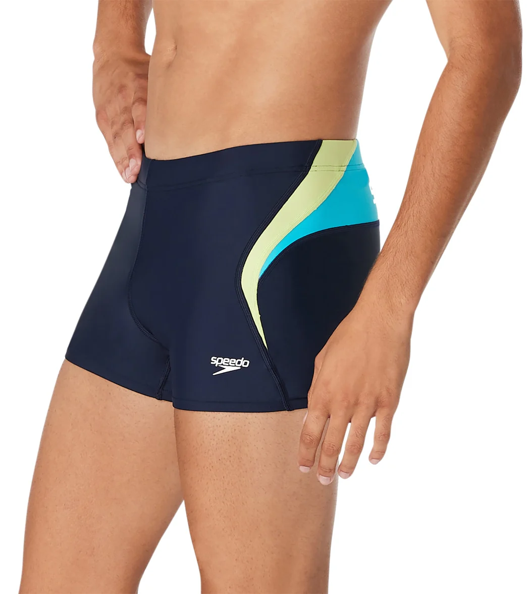 Speedo Men's Splice Square Leg Swimsuit - Image 14