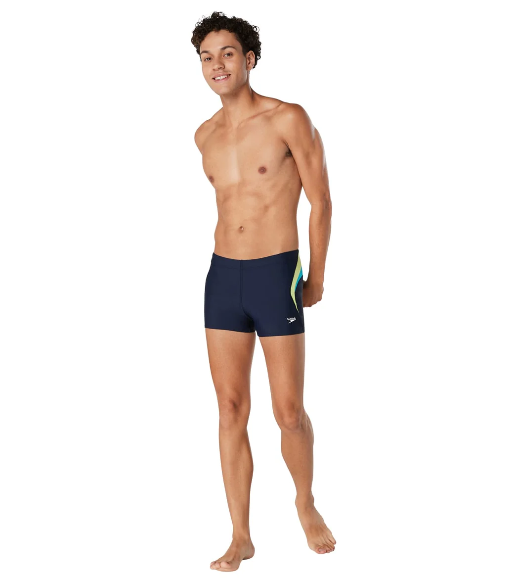 Speedo Men's Splice Square Leg Swimsuit - Image 16