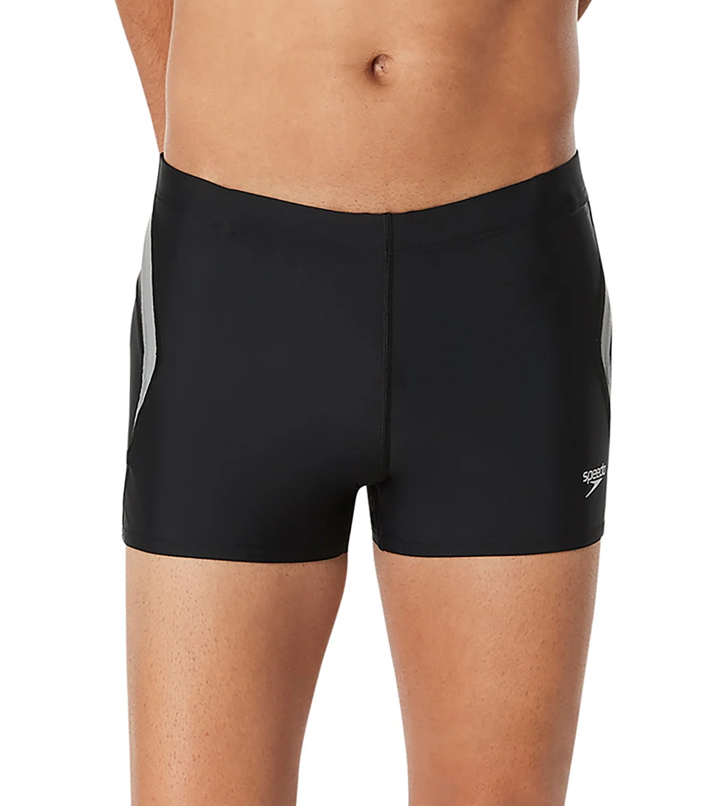 Speedo Men's Splice Square Leg Swimsuit - Image 6