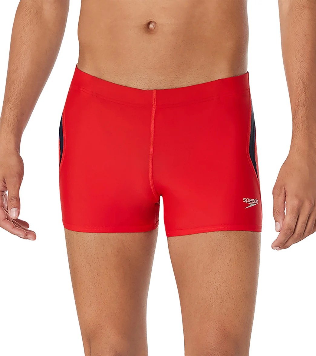 Speedo Men's Splice Square Leg Swimsuit - Image 7