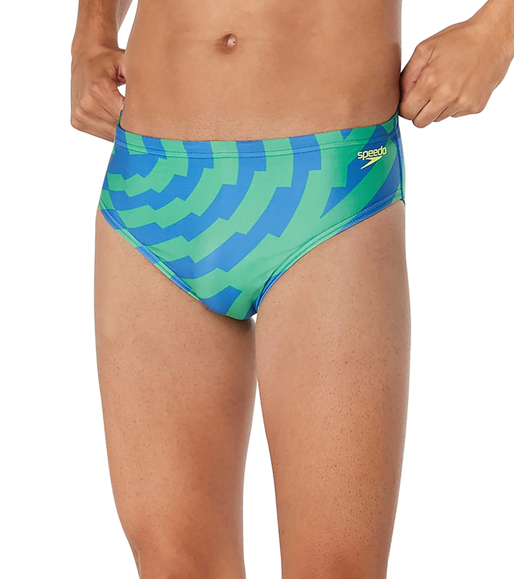 Speedo Men's ST Vortex Maze Brief Swimsuit - Image 12