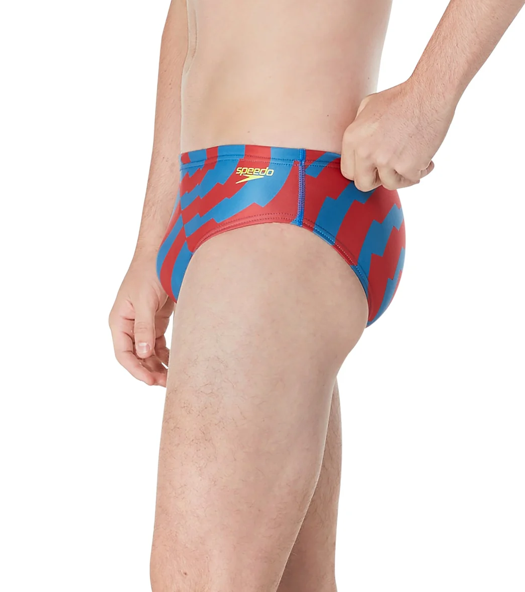 Speedo Men's ST Vortex Maze Brief Swimsuit - Image 2
