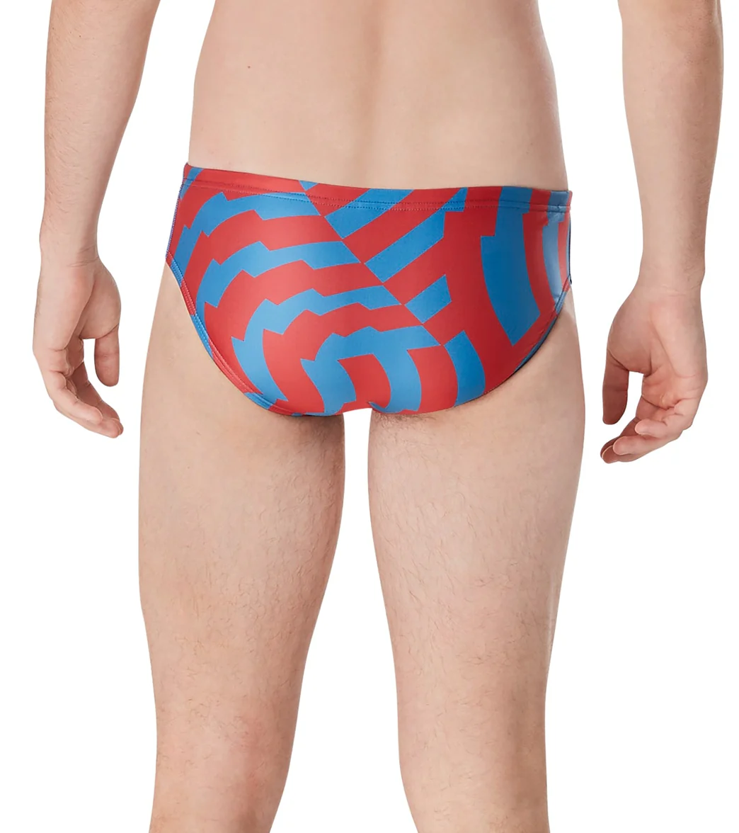Speedo Men's ST Vortex Maze Brief Swimsuit - Image 3