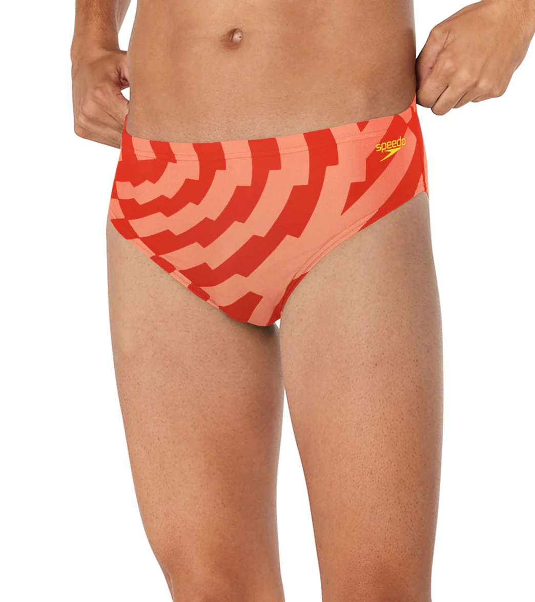 Speedo Men's ST Vortex Maze Brief Swimsuit - Image 35