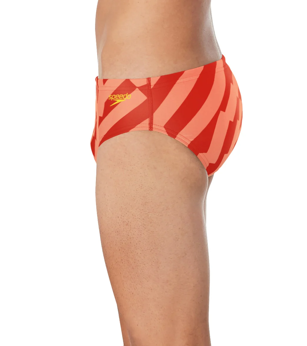 Speedo Men's ST Vortex Maze Brief Swimsuit - Image 36