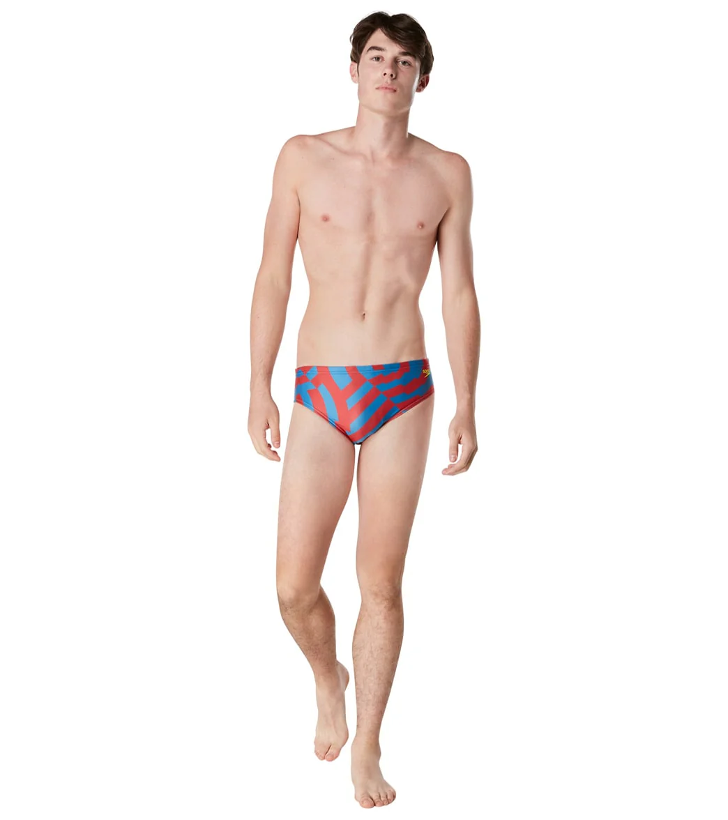 Speedo Men's ST Vortex Maze Brief Swimsuit - Image 4
