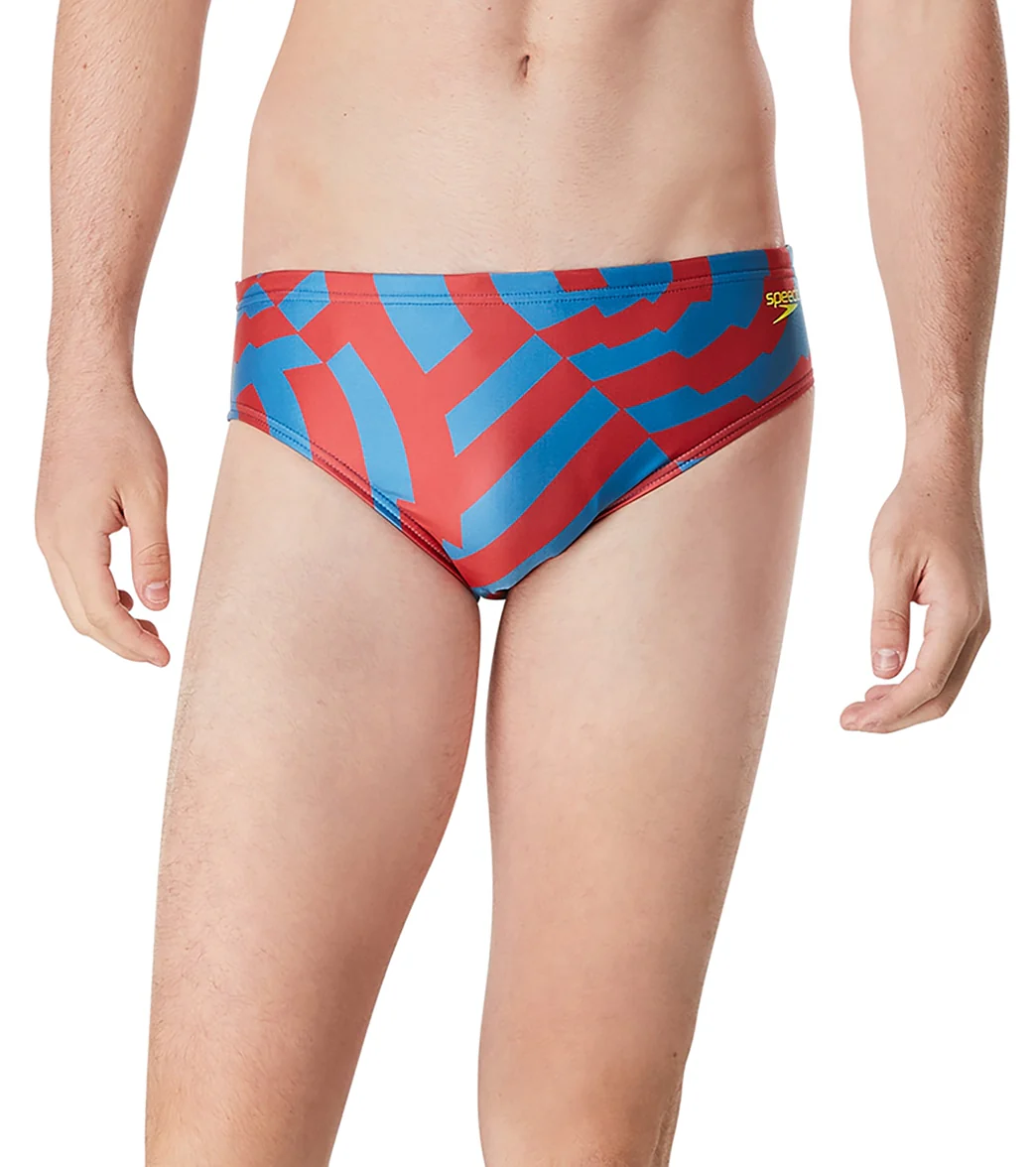 Speedo Men's ST Vortex Maze Brief Swimsuit - Image 6
