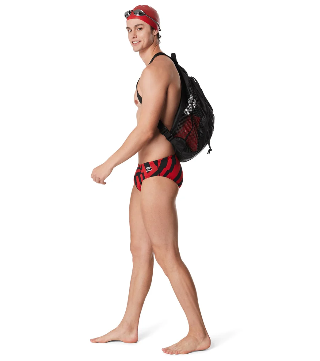 Speedo Men's Vortex Maze Brief Swimsuit - Image 11
