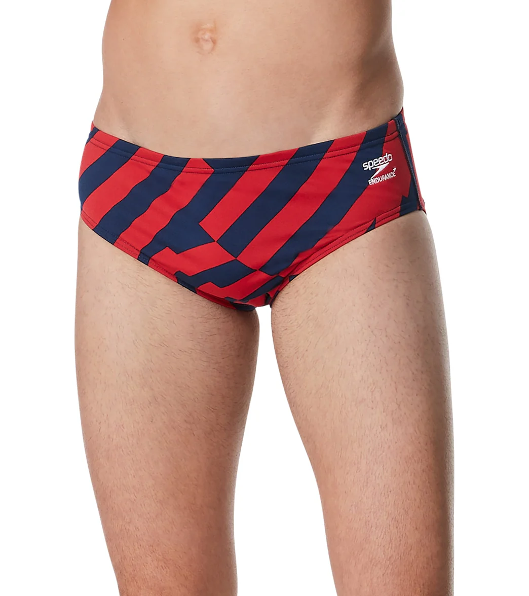 Speedo Men's Vortex Maze Brief Swimsuit - Image 25