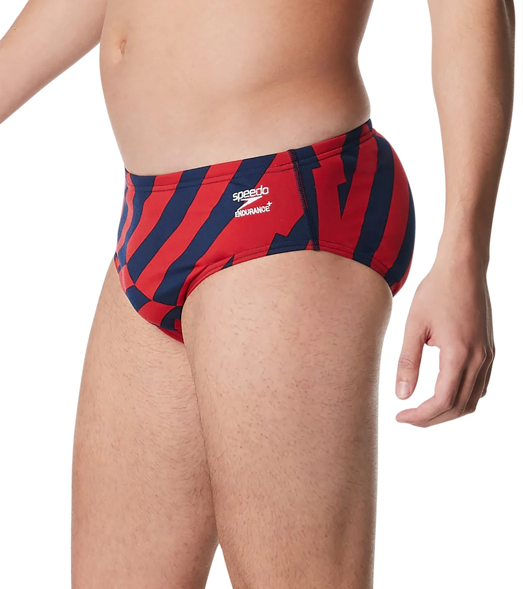 Speedo Men's Vortex Maze Brief Swimsuit - Image 26