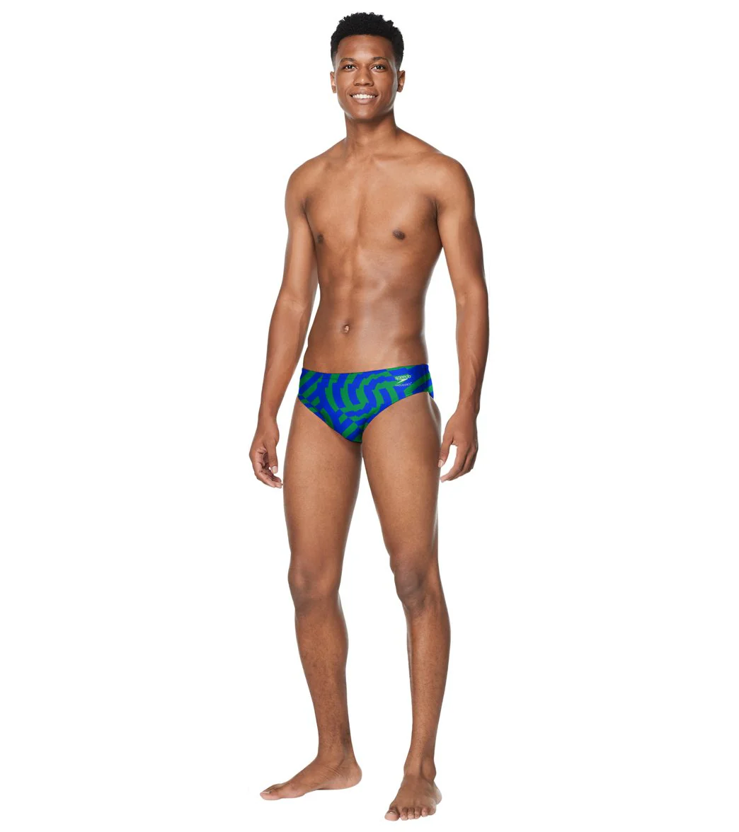 Speedo Men's Vortex Maze Brief Swimsuit - Image 37