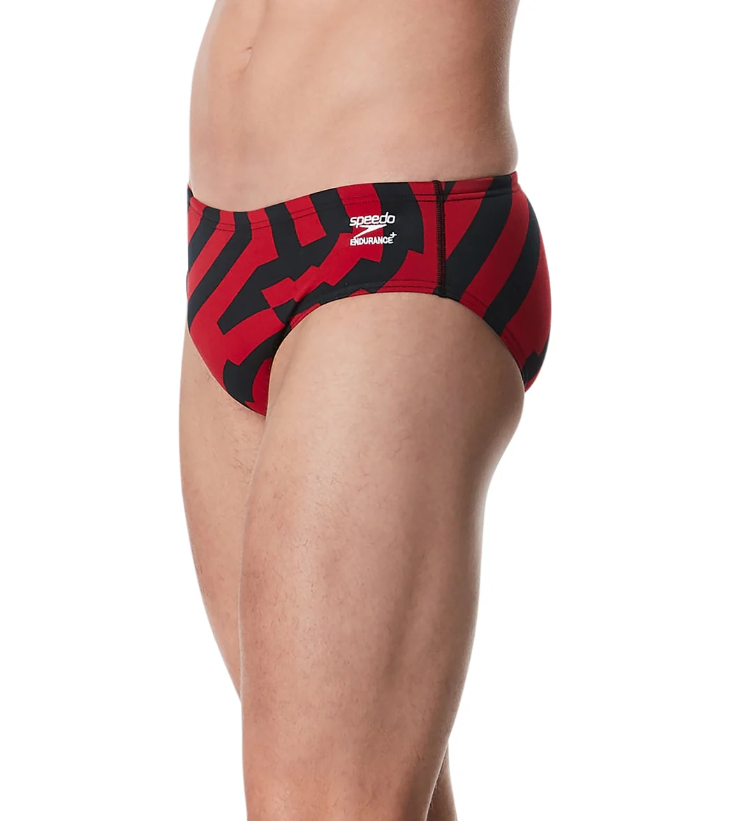 Speedo Men's Vortex Maze Brief Swimsuit - Image 41