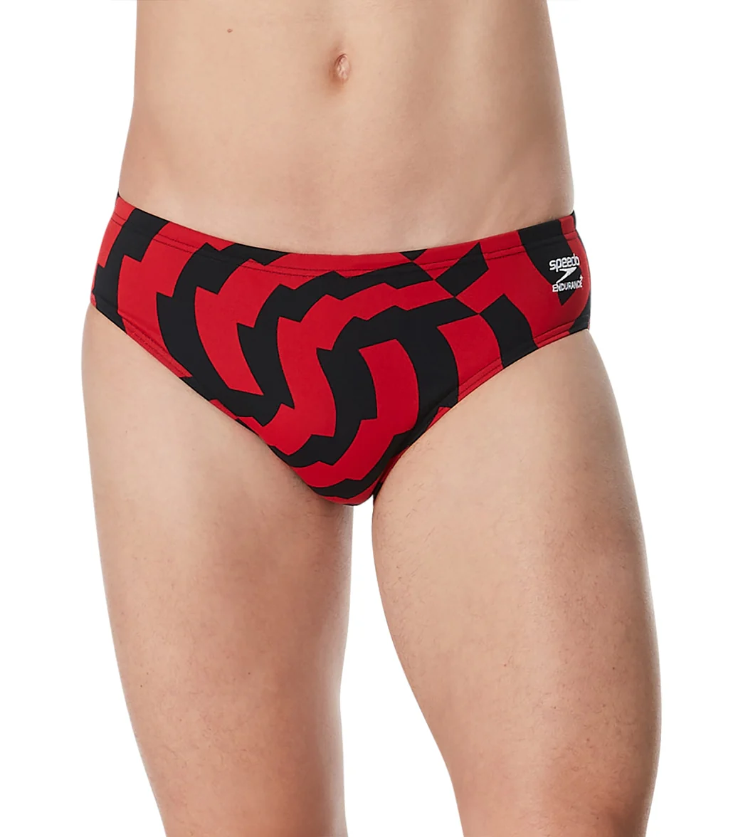 Speedo Men's Vortex Maze Brief Swimsuit - Image 8