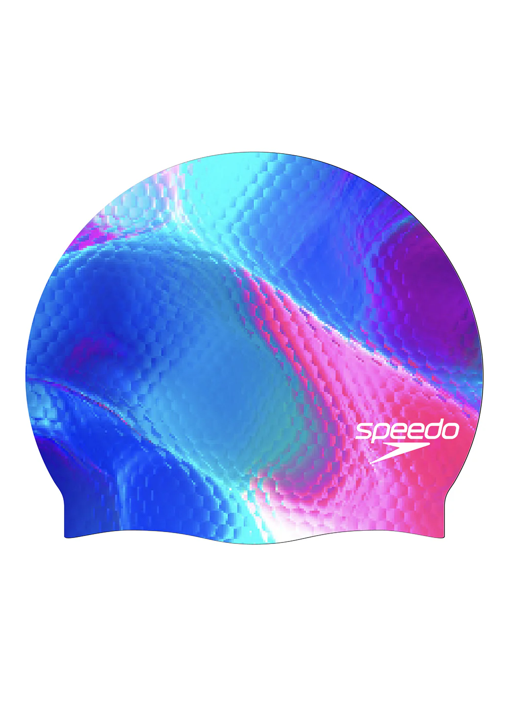 Speedo Printed Silicone Swim Cap - Image 2