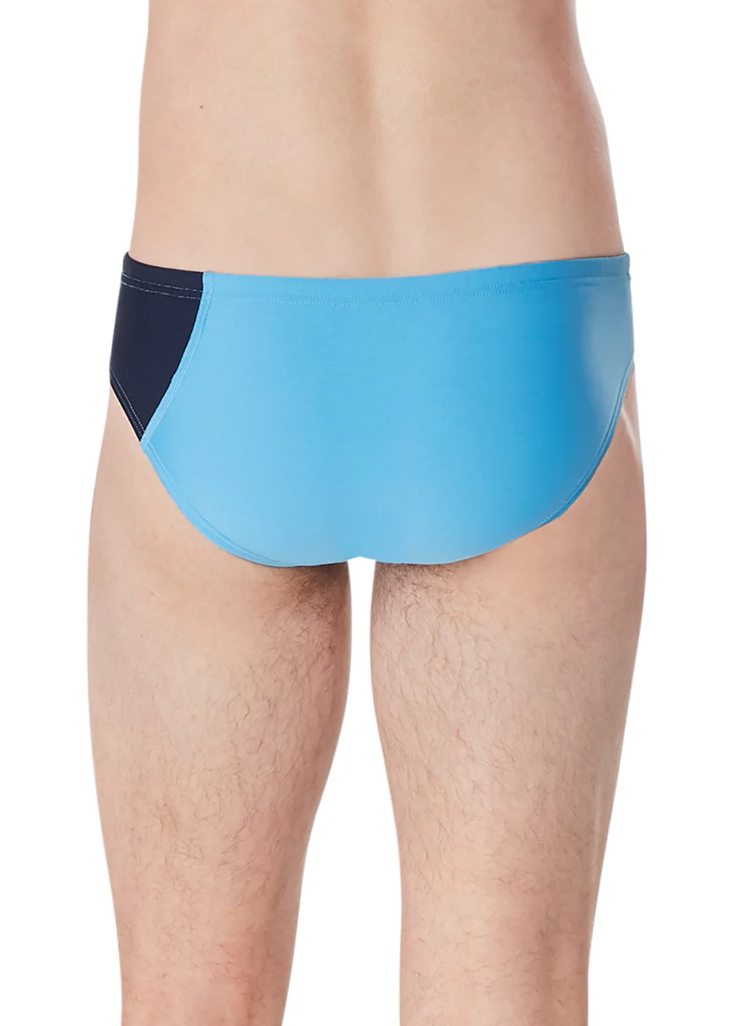 Speedo Vibe Men's Assymetrical Colorblock One Brief Swimsuit - Image 11