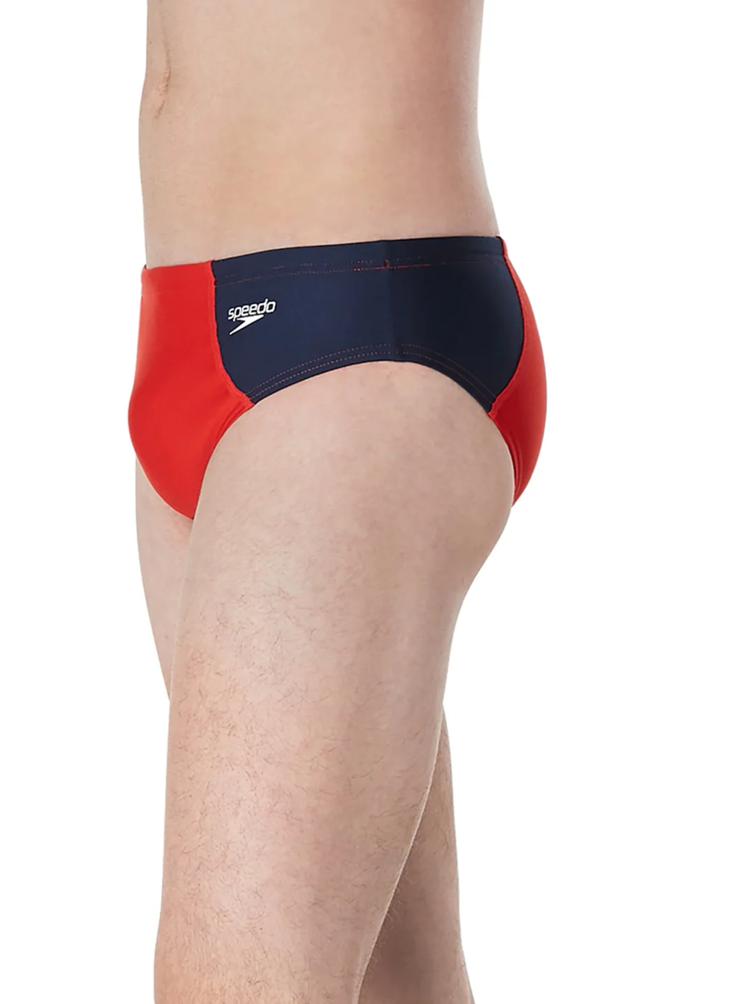 Speedo Vibe Men's Assymetrical Colorblock One Brief Swimsuit - Image 4