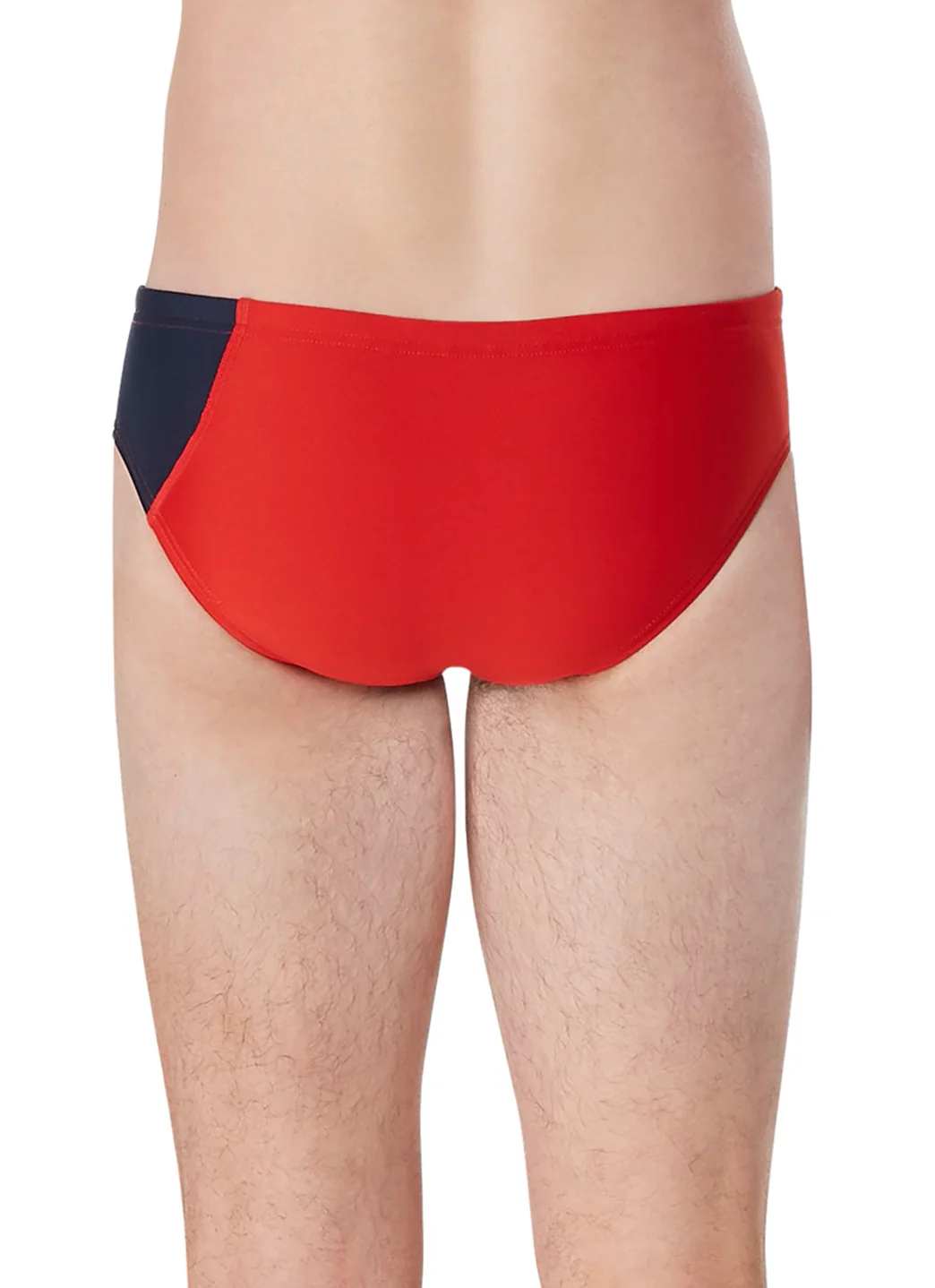 Speedo Vibe Men's Assymetrical Colorblock One Brief Swimsuit - Image 5