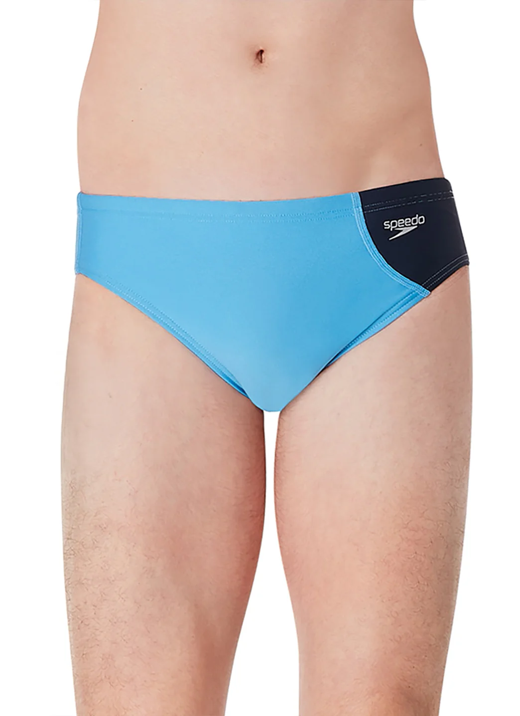 Speedo Vibe Men's Assymetrical Colorblock One Brief Swimsuit - Image 8