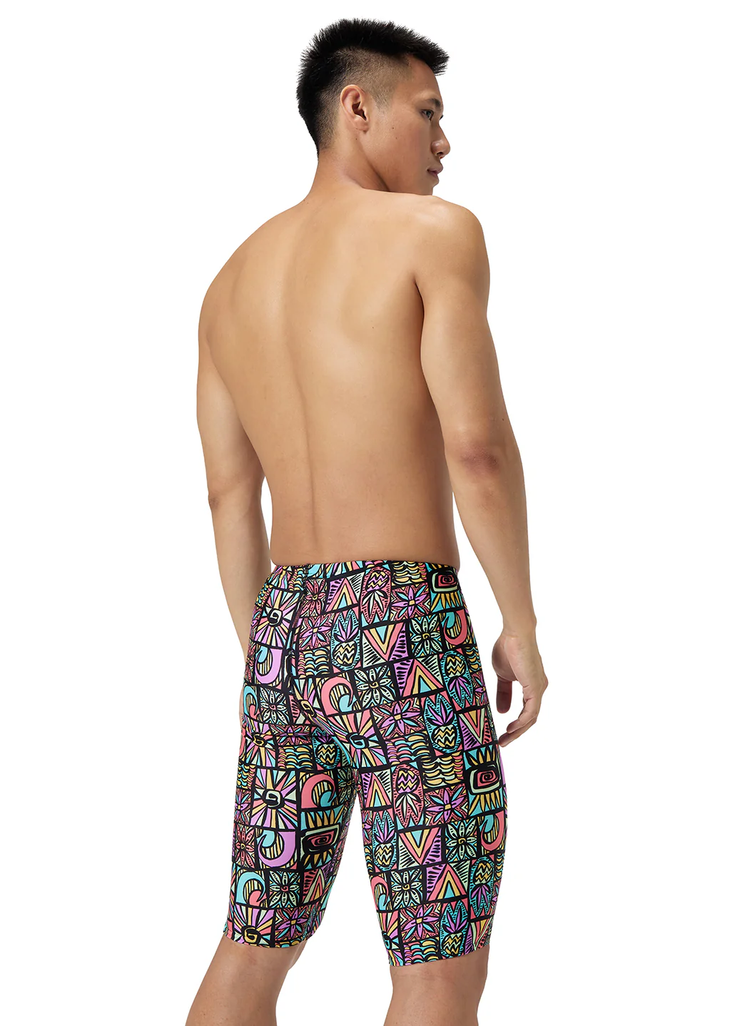 Speedo Vibe Men's Eco Printed Jammer Swimsuit - Image 13
