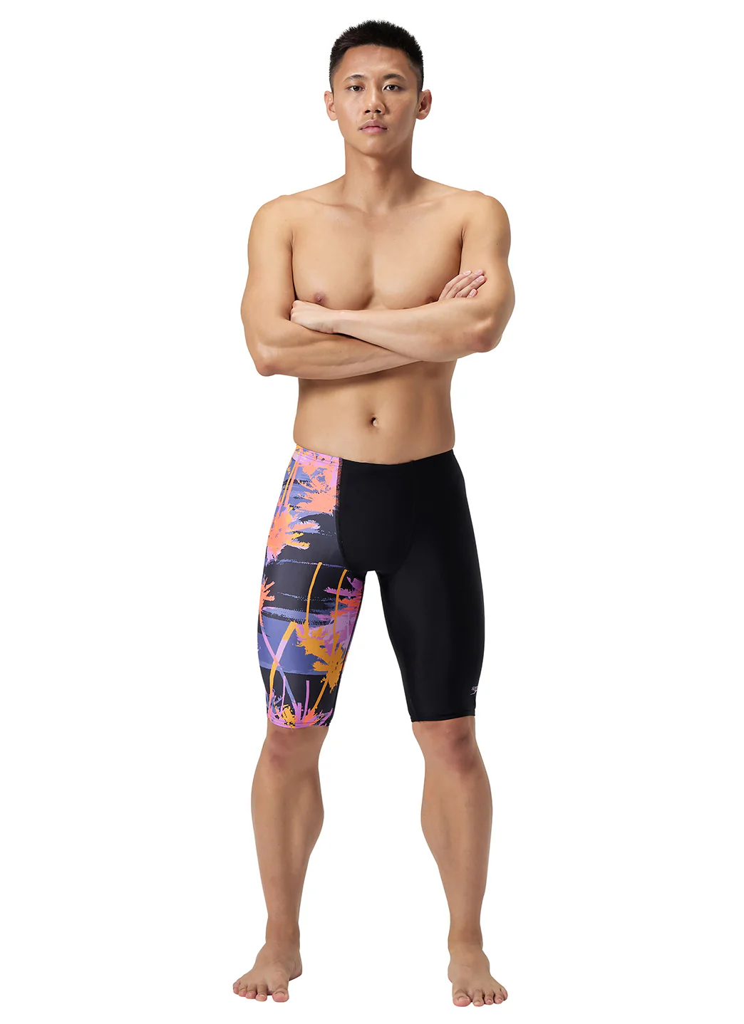 Speedo Vibe Men's Eco Printed Jammer Swimsuit - Image 6