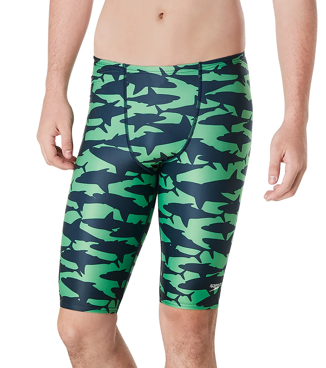Speedo Vibe Men's Eco Pro LT Printed Jammer Swimsuit - Image 18