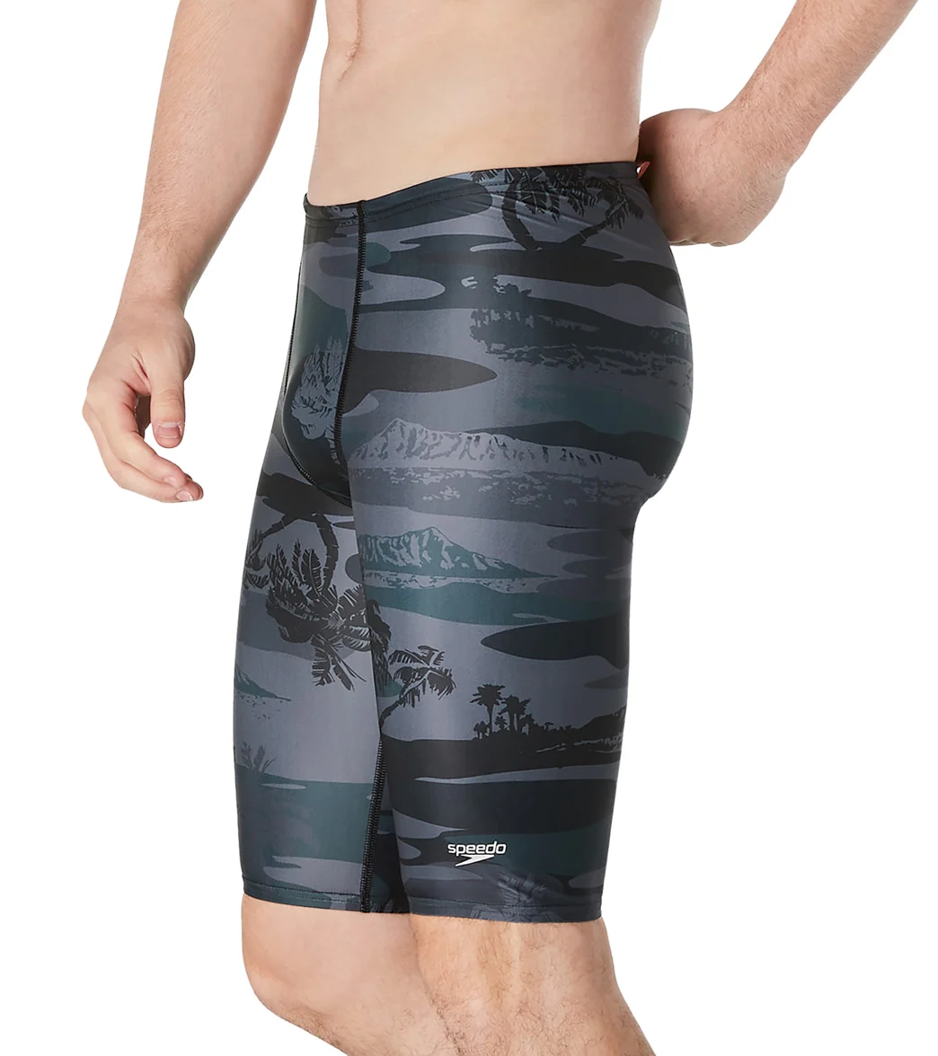 Speedo Vibe Men's Eco Pro LT Printed Jammer Swimsuit - Image 20