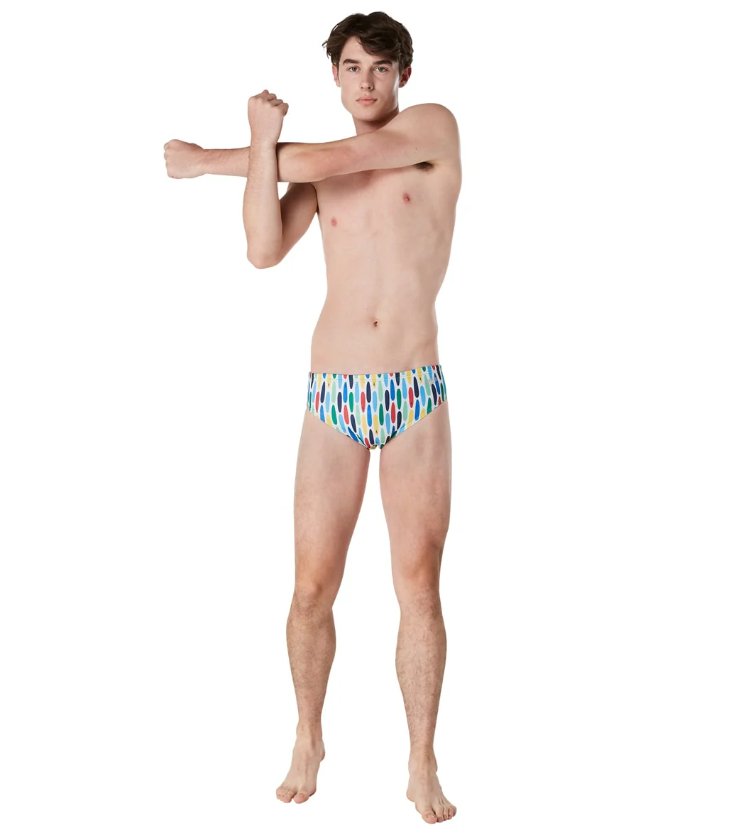 Speedo Vibe Men's Printed One Brief Swimsuit - Image 123
