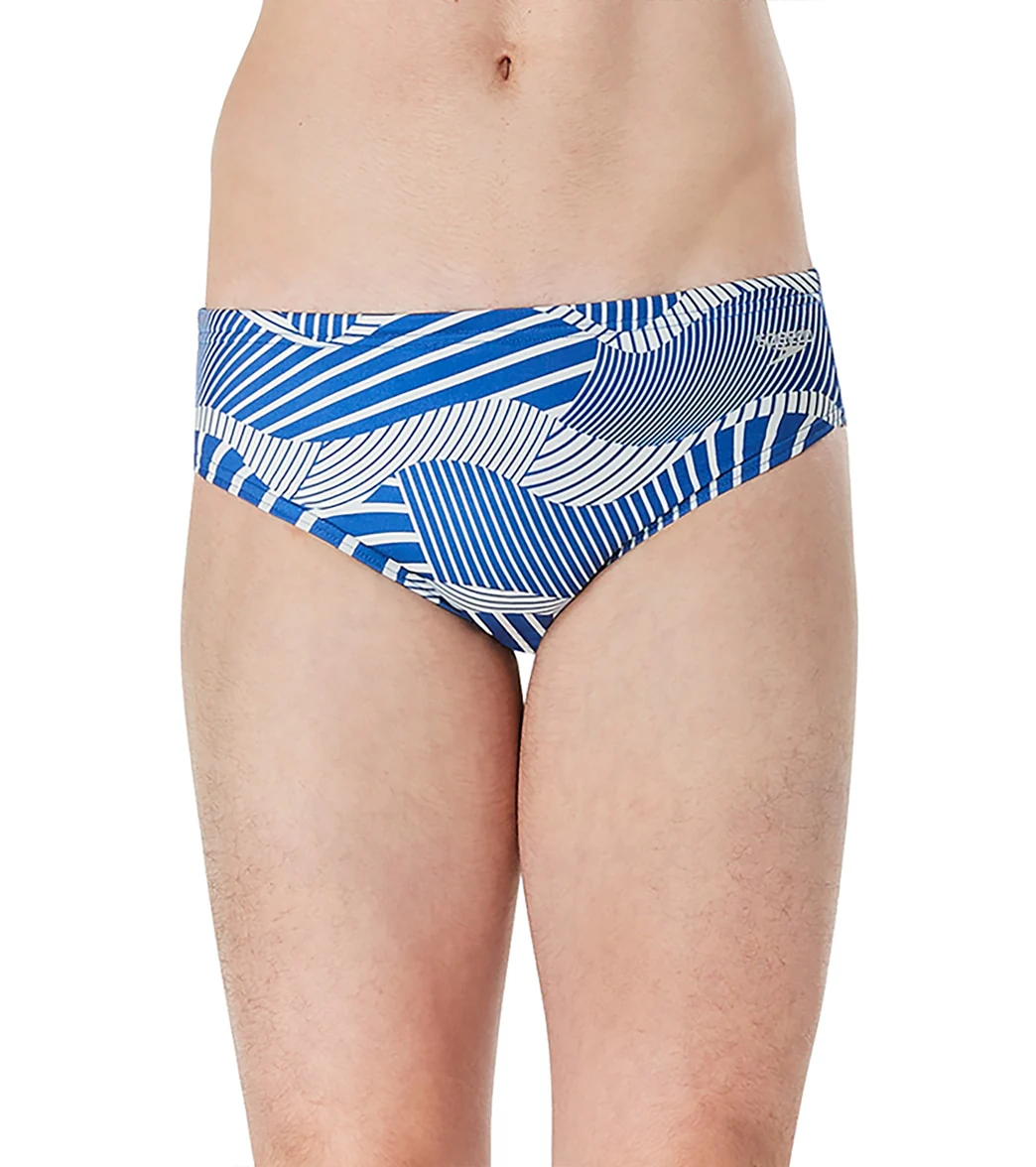 Speedo Vibe Men's Printed One Brief Swimsuit - Image 126