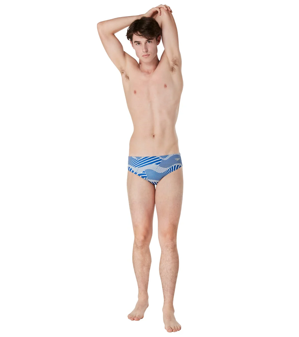 Speedo Vibe Men's Printed One Brief Swimsuit - Image 129