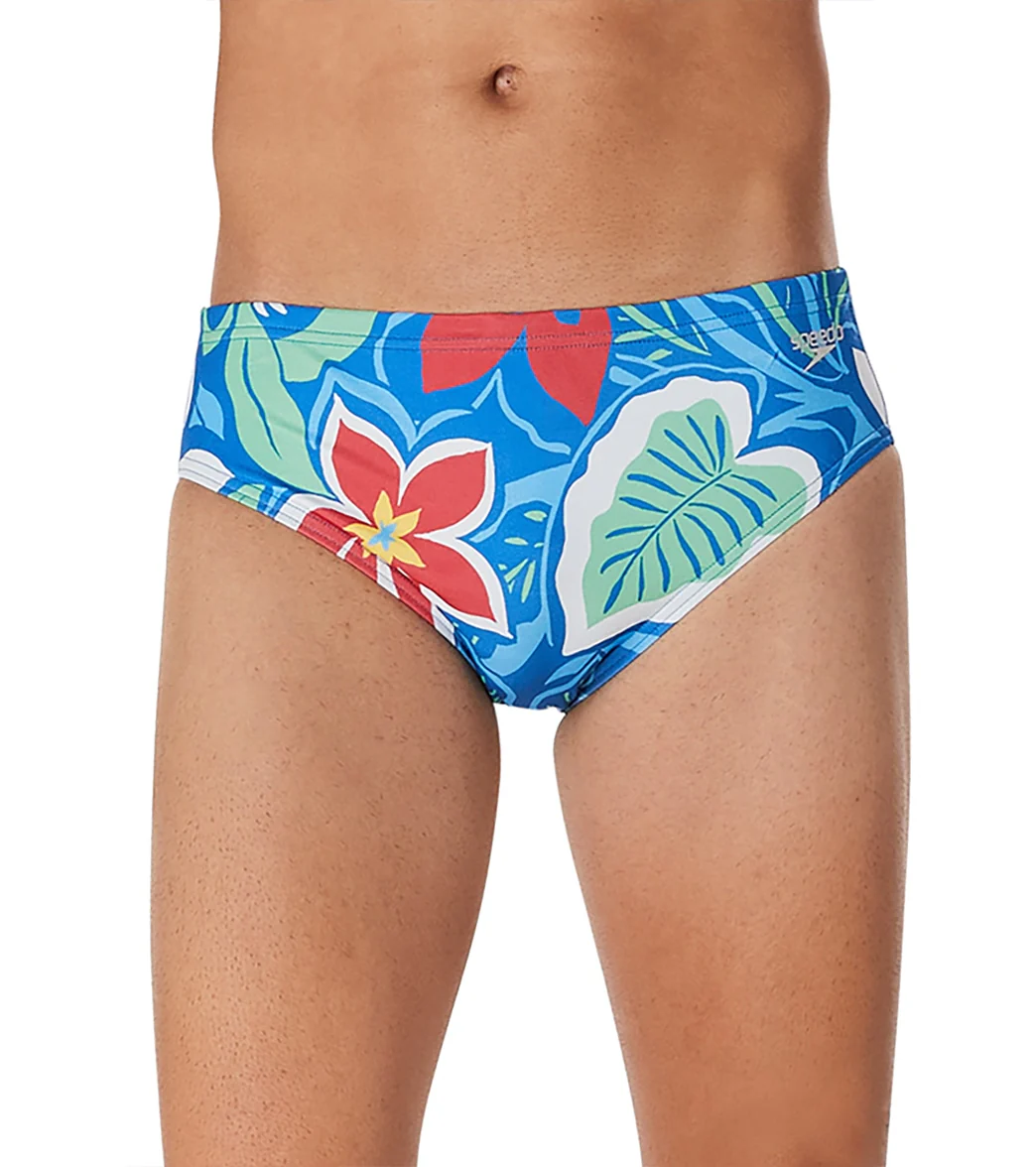 Speedo Vibe Men's Printed One Brief Swimsuit - Image 131