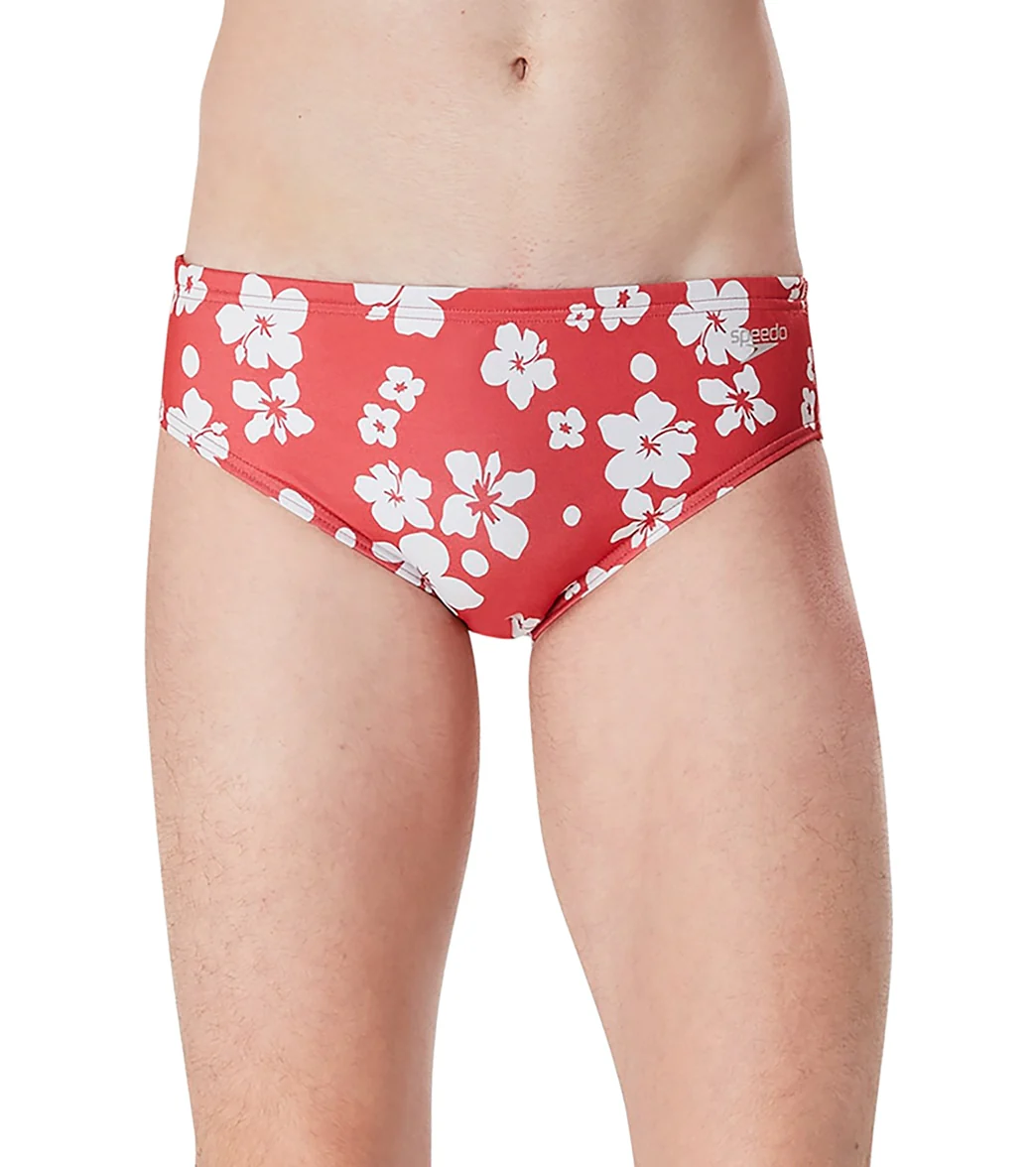 Speedo Vibe Men's Printed One Brief Swimsuit - Image 137